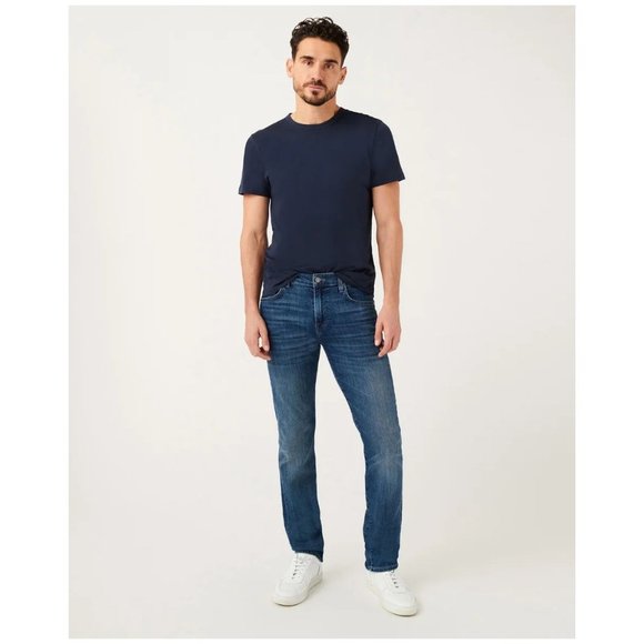 7 For All Mankind Other - 7 FOR ALL MANKIND Standard Straight Leg Mens Jeans sz 38 x 35 Relaxed Fit Denim